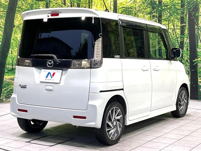 フレアワゴンカスタムスタイル ＸＴ　ターボ　ＳＤナビ　両側電動スライドドア　スマートキー　ドラレコ　ロールサンシェード　禁煙　Ｂｌｕｅｔｏｏｔｈ　アイドリングストップ　ＨＩＤヘッドライト　電動格納ミラー　オートエアコン　ベンチシート（17枚目）