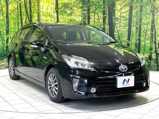 プリウス S 純正ナビ バックカメラ ドラレコ ETC 禁煙車 スマートキー HIDヘッド ETC オートライト オートエアコン ステアリングスイッチ CD DVD再生 フルセグ ドアバイザー(16枚目)