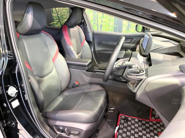 プリウス Z モデリスタエアロ 純正12.3型ディスプレイオーディオ 全周囲カメラ メモリー機能付パワーシート パワーバックドア 禁煙 黒合皮シート 革巻ステアリング LEDヘッドライト イートベンチレーション(8枚目)