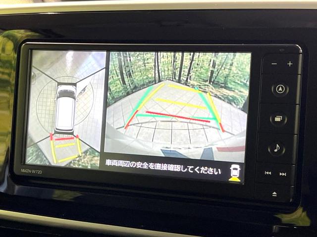 ムーヴキャンバス GブラックアクセントVS SAIII 純正ナビ 全周囲カメラ 両側電動スライドドア スマートアシスト3 シートヒーター 禁煙 ベンチシート LEDヘッドライト アイドリングストップ Bluetooth ドラレコ ETC(4枚目)