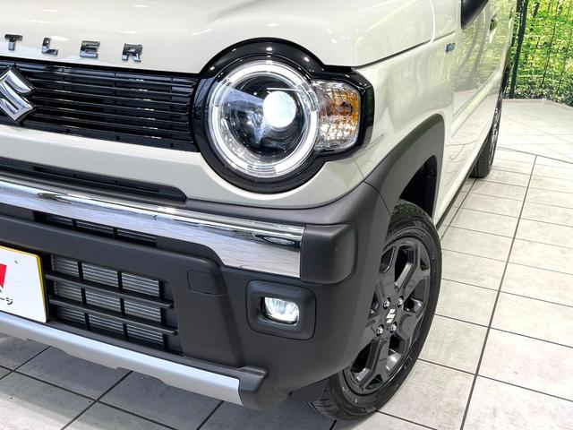 ハスラー タフワイルド　届出済未使用車　衝突被害軽減システム　コーナーセンサー　前席シートヒーター　アダプティブクルーズコントロール　禁煙　ＵＳＢソケット　革巻ステアリング　純正１５インチＡＷ　ＬＥＤヘッド　電動格納ミラー（12枚目）