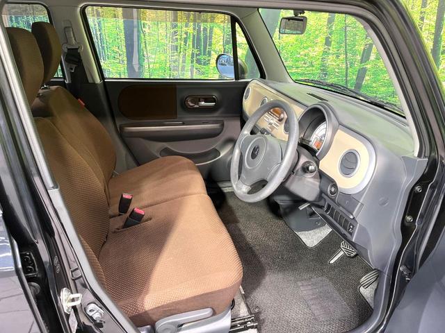 アルトラパン G スマートキー ETC アームレスト 純正オーディオ エアコン ベンチシート 禁煙 純正ステアリング 14インチAW パワーウインドウ イモビライザー プライバシーガラス シルバーインサイドドアハンドル(32枚目)