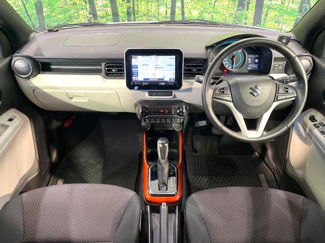 イグニス ハイブリッドMZ 8型ナビ クルーズコントロール シートヒーター コーナーセンサー ドラレコ 禁煙 LEDヘッドライト 革巻ステアリング スマートキー Bluetooth パドルシフト ステアリングスイッチ(2枚目)