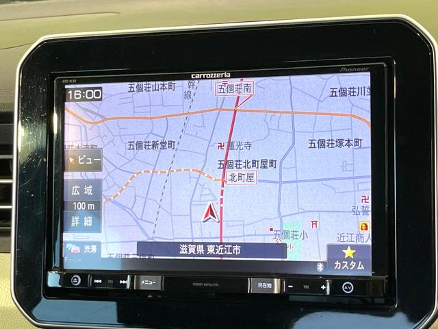 イグニス ハイブリッドMZ 8型ナビ クルーズコントロール シートヒーター コーナーセンサー ドラレコ 禁煙 LEDヘッドライト 革巻ステアリング スマートキー Bluetooth パドルシフト ステアリングスイッチ(3枚目)