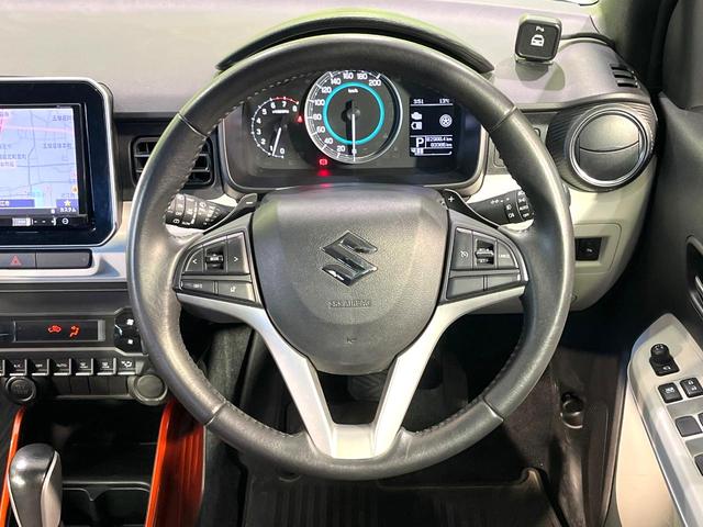 イグニス ハイブリッドMZ 8型ナビ クルーズコントロール シートヒーター コーナーセンサー ドラレコ 禁煙 LEDヘッドライト 革巻ステアリング スマートキー Bluetooth パドルシフト ステアリングスイッチ(11枚目)