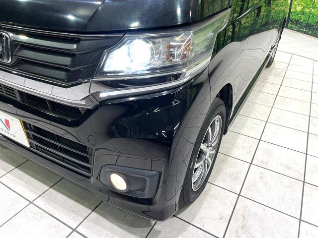 Ｎ－ＷＧＮカスタム Ｇ　メモリーナビ　Ｂｌｕｅｔｏｏｔｈ　フルセグ　ＨＩＤヘッドライト　スマートキー　オートエアコン　オートライト　アイドリングストップ　アームレスト　電動格納ミラー　プライバシーガラス　禁煙車　ドアバイザー（11枚目）