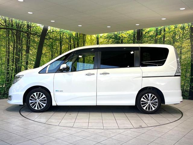 セレナ ハイウェイスター　Ｖセレクション＋セーフティ　ＳＨＶ　純正ナビ　フリップダウンモニター　全周囲カメラ　両側電動スライドドア　エマージェンシーブレーキ　禁煙　クルーズコントロール　ＬＥＤヘッドライト　革巻ステアリング　リアオートエアコン　ロールサンシェード（50枚目）