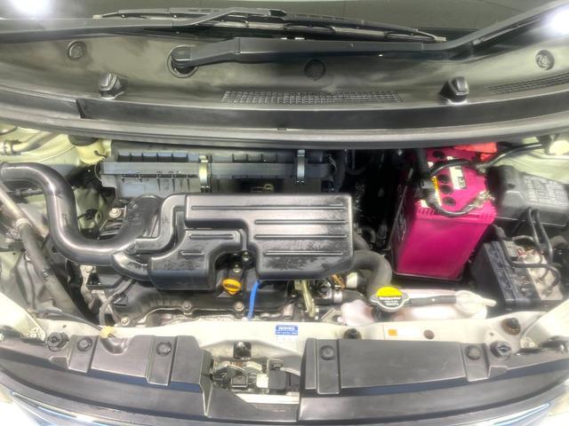 ムーヴ Ｘリミテッド　純正ナビ　バックカメラ　ドラレコ２ｃｈ　ＥＴＣ　アイドリングストップ　禁煙　スマートキー　革巻ステアリング　ヘッドライトレベライザー　ベンチシート　電動オート格納ミラー　オートエアコン（18枚目）