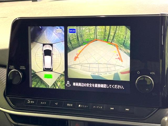ノート Ｘ　メーカー９インチナビ　全周囲カメラ　衝突被害軽減　プロパイロット　禁煙車　ドラレコ　コーナーセンサー　スマートキー　ＬＥＤヘッド　ＥＴＣ２．０　オートハイビーム　合皮レザーシート　オートエアコン（4枚目）