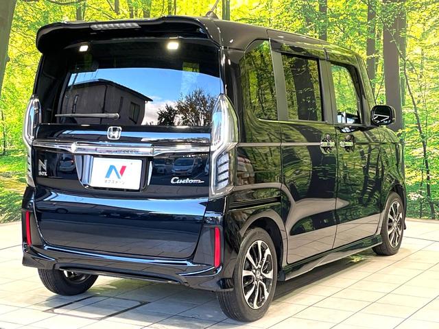 N-BOXカスタム G・Lホンダセンシング 両側電動ドア SDナビ バックカメラ 衝突被害軽減システム レーダークルーズ 禁煙車 スマートキー LEDヘッド ビルトインETC 純正14インチアルミ オートハイビーム オートライト(17枚目)