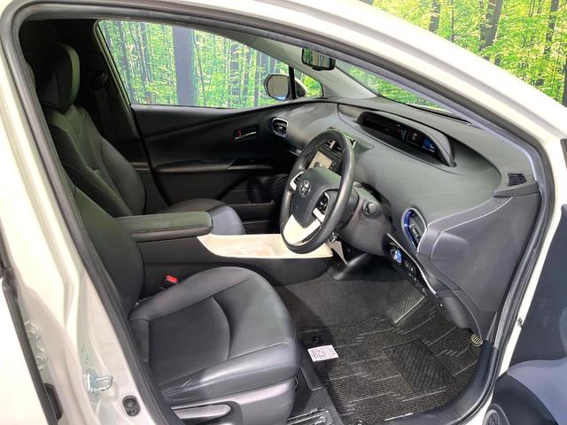 プリウス Aツーリングセレクション 純正ナビ バックカメラ レーダークルーズコントロール ブラインドスポットモニター 前席シートヒーター 禁煙 LEDヘッドライト 合皮黒レザー 純正17インチAW スマートキー 駐車支援システム(45枚目)