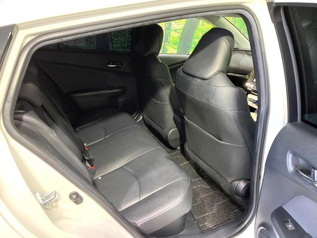 プリウス Aツーリングセレクション 純正ナビ バックカメラ レーダークルーズコントロール ブラインドスポットモニター 前席シートヒーター 禁煙 LEDヘッドライト 合皮黒レザー 純正17インチAW スマートキー 駐車支援システム(46枚目)