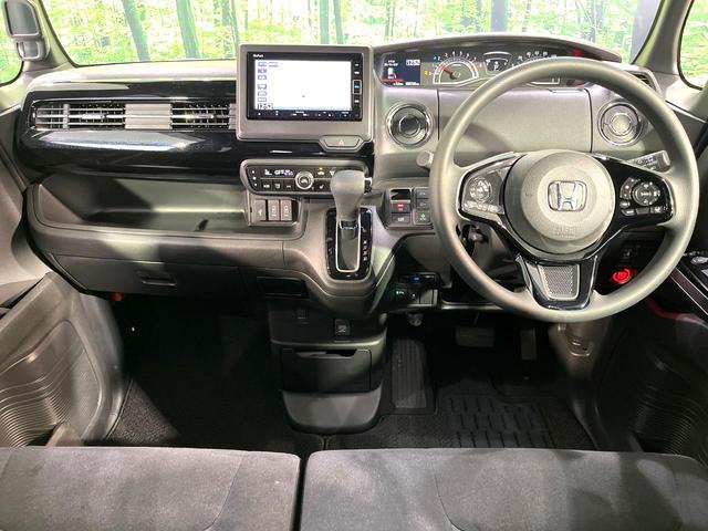 Ｎ－ＢＯＸカスタム Ｌ　純正ナビ　バックカメラ　Ｂｌｕｅｔｏｏｔｈ　ホンダセンシング　レーダークルーズ　電動スライドドア　シートヒーター　ＬＥＤヘッドライト　ドラレコ　ＥＴＣ　純正１４インチＡＷ　クリアランスソナー（2枚目）