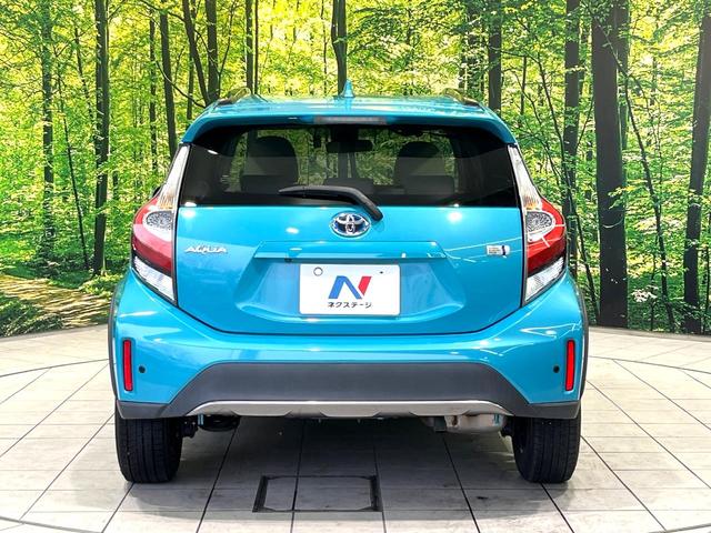 アクア クロスオーバー　純正ナビ　バックカメラ　スマートキー　セーフティセンス　シートヒーター　禁煙　ハーフレザーシート　革巻ステアリング　ドラレコ　ＥＴＣ　Ｂｌｕｅｔｏｏｔｈ　オートライト　ナノイー　電動格納ミラー（15枚目）