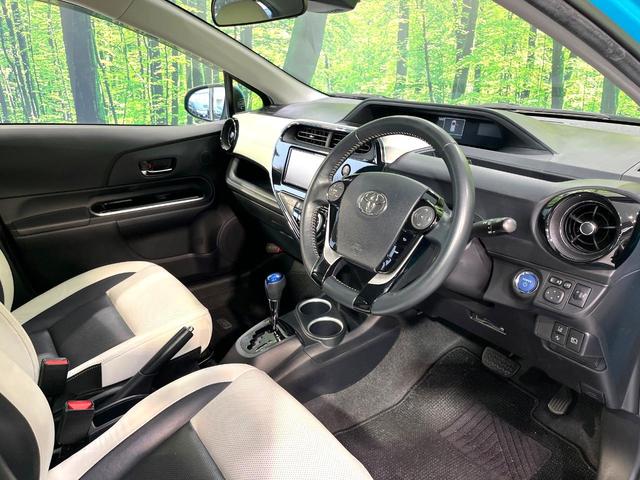 アクア クロスオーバー　純正ナビ　バックカメラ　スマートキー　セーフティセンス　シートヒーター　禁煙　ハーフレザーシート　革巻ステアリング　ドラレコ　ＥＴＣ　Ｂｌｕｅｔｏｏｔｈ　オートライト　ナノイー　電動格納ミラー（41枚目）