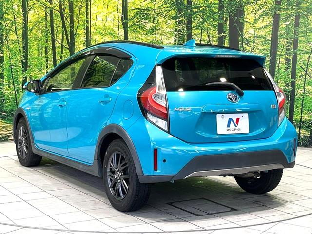 アクア クロスオーバー　純正ナビ　バックカメラ　スマートキー　セーフティセンス　シートヒーター　禁煙　ハーフレザーシート　革巻ステアリング　ドラレコ　ＥＴＣ　Ｂｌｕｅｔｏｏｔｈ　オートライト　ナノイー　電動格納ミラー（47枚目）