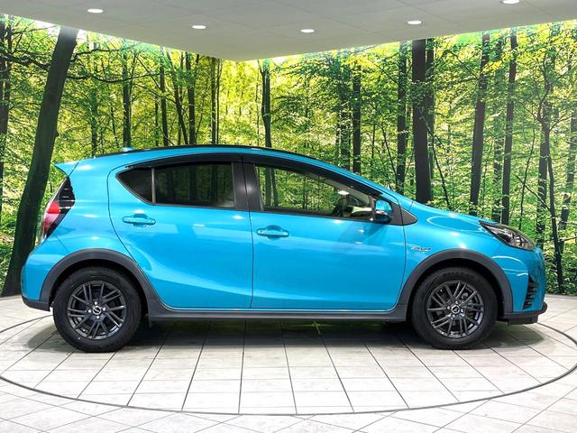 アクア クロスオーバー　純正ナビ　バックカメラ　スマートキー　セーフティセンス　シートヒーター　禁煙　ハーフレザーシート　革巻ステアリング　ドラレコ　ＥＴＣ　Ｂｌｕｅｔｏｏｔｈ　オートライト　ナノイー　電動格納ミラー（48枚目）