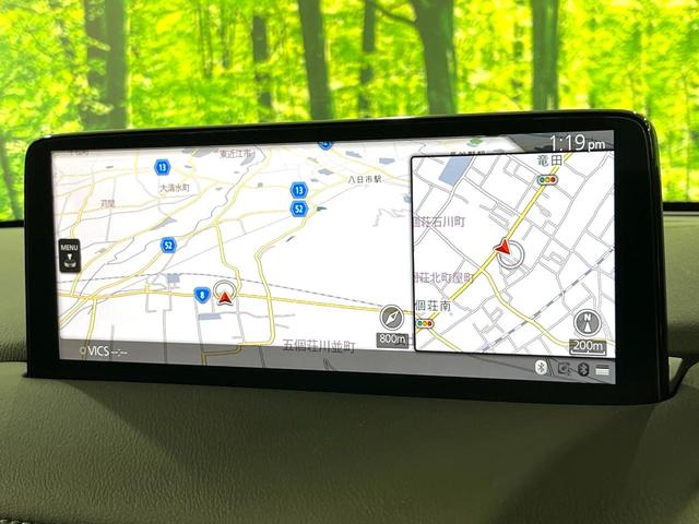 ＣＸ－５ ２５Ｓ　スポーツアピアランス　純正１０．２５型ナビ　全周囲カメラ　レーダークルーズコントロール　メモリー機能付パワーシート　前席シートヒーター　禁煙　黒革シート　革巻ステアリング　ＬＥＤヘッドライト　１９インチ専用ＡＷ（3枚目）