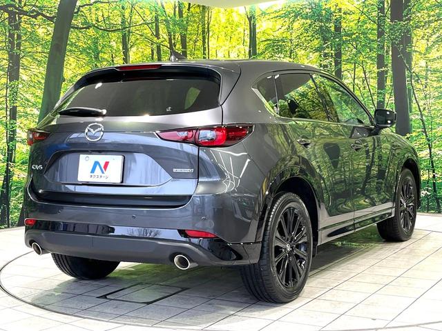 ＣＸ－５ ２５Ｓ　スポーツアピアランス　純正１０．２５型ナビ　全周囲カメラ　レーダークルーズコントロール　メモリー機能付パワーシート　前席シートヒーター　禁煙　黒革シート　革巻ステアリング　ＬＥＤヘッドライト　１９インチ専用ＡＷ（17枚目）