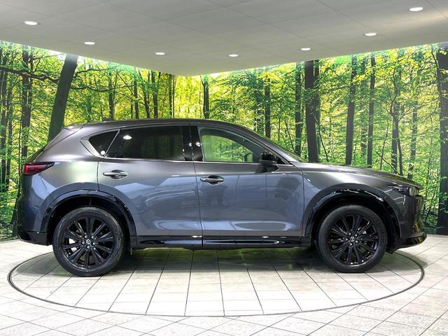 ＣＸ－５ ２５Ｓ　スポーツアピアランス　純正１０．２５型ナビ　全周囲カメラ　レーダークルーズコントロール　メモリー機能付パワーシート　前席シートヒーター　禁煙　黒革シート　革巻ステアリング　ＬＥＤヘッドライト　１９インチ専用ＡＷ（61枚目）