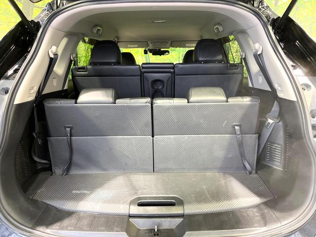 エクストレイル ２０Ｘ　エマージェンシーブレーキパッケージ　純正ナビ　全周囲カメラ　クルーズコントロール　シートヒーター　ＥＴＣ　禁煙　カプロンシート　革巻ステアリング　ＬＥＤヘッドライト　ドラレコ　スマートキー　デュアルオートエアコン　リアスポイラー（47枚目）