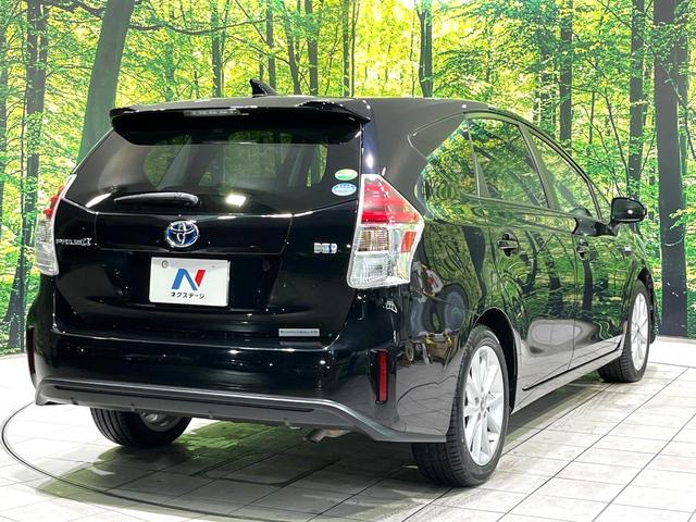 プリウスアルファ Ｓツーリングセレクション　純正９型ナビ　バックカメラ　セーフティセンス　レーダークルーズコントロール　ＥＴＣ　禁煙　革巻ステアリング　ＬＥＤヘッドライト　スマートキー　ステアリングスイッチ　ドラレコ　オートライト（17枚目）