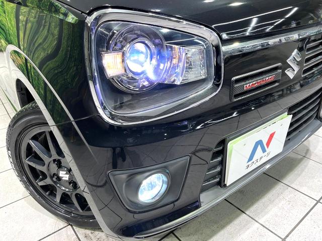 アルトワークス ベースグレード　ターボ　衝突被害軽減　コーナーセンサー　スマートキー　オートエアコン　ステアリングスイッチ　パドルシフト　禁煙　ＲＥＣＡＲＯシート　ＨＩＤヘッドライト　純正１５インチＡＷ　電動格納ミラー（12枚目）