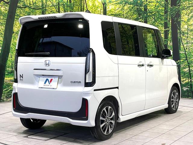 Ｎ－ＢＯＸカスタム ベースグレード　ＳＤナビ　バックカメラ　両側電動スライドドア　シートヒーター　ロールサンシェード　禁煙　ＬＥＤヘッドライト　純正１４インチＡＷ　ＵＳＢソケット　ドラレコ　ＥＴＣ　ステアリングスイッチ　オートエアコン（17枚目）