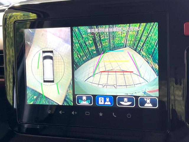 スペーシアカスタム ハイブリッドＸＳターボ　メーカー純正ナビ　全周囲カメラ　両側電動スライド　セーフティーサポート　アダプティブクルーズ　シートヒーター　ＥＴＣ　ドラレコ　サーキュレーター　ブレーキホールド　ＬＥＤヘッドライト　パドルシフト（4枚目）