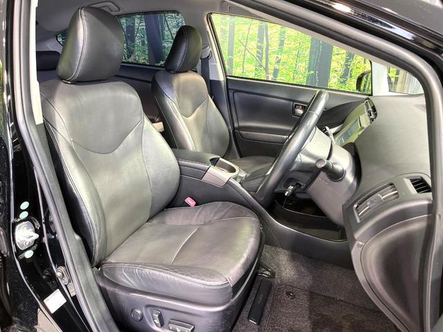 プリウス Ｇツーリングセレクションレザーパッケージ　純正８インチナビ　バックカメラ　プリクラッシュセーフティ　レーダークルーズコントロール　シートヒーター　ＥＴＣ　Ｂｌｕｅｔｏｏｔｈ　パワーシート　ＬＥＤヘッドライト　純正１７インチＡＷ　スマートキー（9枚目）