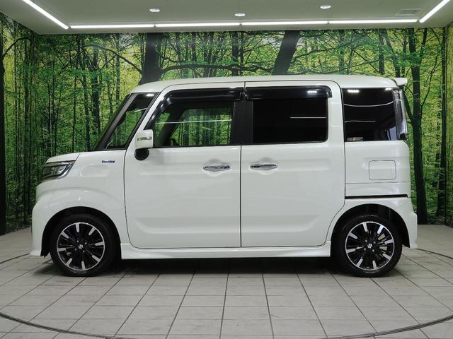 ハイブリッドXS SDナビ 禁煙車 両側電動スライドドア スズキセーフティサポート LEDヘッドライト 純正14AW シートヒーター ハーフレザーシート オートライト オートエアコン ロールサンシェード ETC(60枚目)