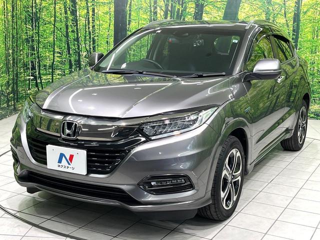 ヴェゼル ハイブリッドＺ・ホンダセンシング　純正８型ナビ　バックカメラ　前席シートヒーター　電動パーキングブレーキ　ＬＥＤヘッド＆フォグランプ　スマートキー　Ｂｌｕｅｔｏｏｔｈ再生　ＥＴＣ　ドライブレコーダー　純正１７インチアルミ　禁煙車（63枚目）