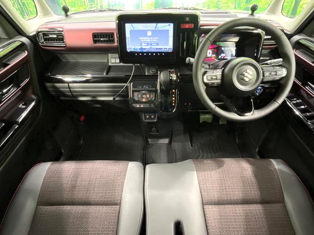 スペーシアカスタム ハイブリッドＸＳターボ　純正９型ナビ　全方位モニター用カメラ　両側電動スライドドア　セーフティサポート　デジタルインナーミラー　前席シートヒーター　後席オットマン　ヘッドアップディスプレイ　ＥＴＣ　ドライブレコーダー　禁煙車（2枚目）