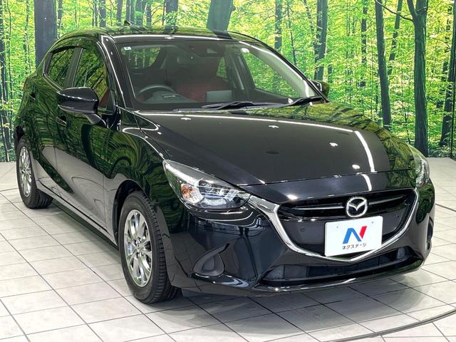 デミオ 15Sノーブルクリムゾン 純正マツダコネクトナビ バックカメラ 衝突軽減システム 前席シートヒーター ヘッドアップディスプレイ スマートキー オートライト ビルトインETC ドライブレコーダー 純正15インチアルミ 禁煙車(16枚目)