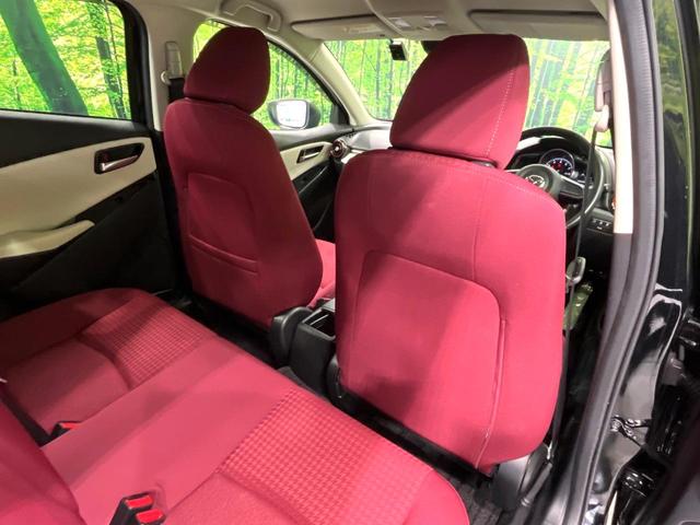 デミオ 15Sノーブルクリムゾン 純正マツダコネクトナビ バックカメラ 衝突軽減システム 前席シートヒーター ヘッドアップディスプレイ スマートキー オートライト ビルトインETC ドライブレコーダー 純正15インチアルミ 禁煙車(37枚目)