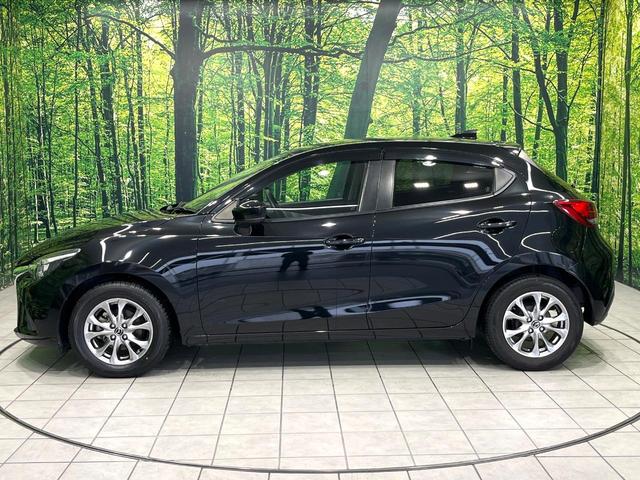 デミオ 15Sノーブルクリムゾン 純正マツダコネクトナビ バックカメラ 衝突軽減システム 前席シートヒーター ヘッドアップディスプレイ スマートキー オートライト ビルトインETC ドライブレコーダー 純正15インチアルミ 禁煙車(56枚目)