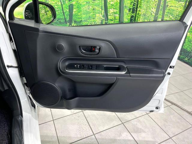 アクア S 純正ナビ バックカメラ キーレス オートエアコン ステアリングスイッチ ビルトインETC Bluetooth再生 電動格納ミラー ヘッドライトレベライザー 禁煙車(34枚目)