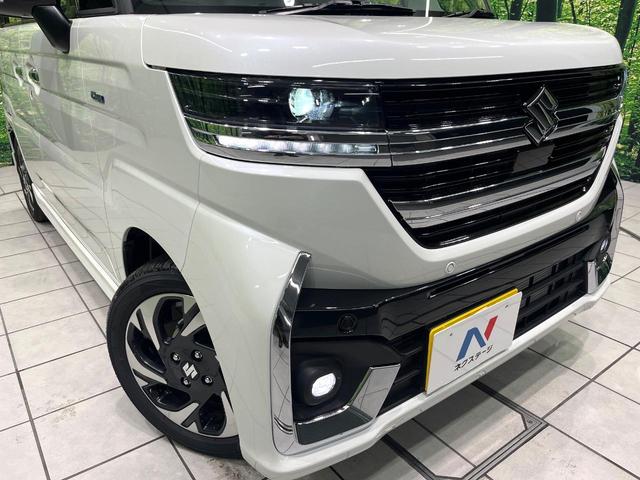 スペーシアカスタム ハイブリッドXS 届出済未使用車 両側電動スライドドア 前席シートヒーター 電動パーキングブレーキ ステアリングヒーター LEDヘッド アイドリングストップ オートエアコン オートライト スマートキー(12枚目)