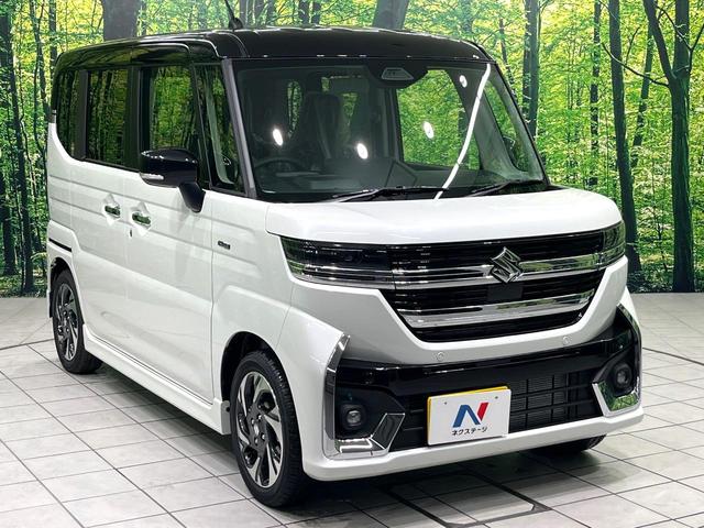 スペーシアカスタム ハイブリッドXS 届出済未使用車 両側電動スライドドア 前席シートヒーター 電動パーキングブレーキ ステアリングヒーター LEDヘッド アイドリングストップ オートエアコン オートライト スマートキー(16枚目)