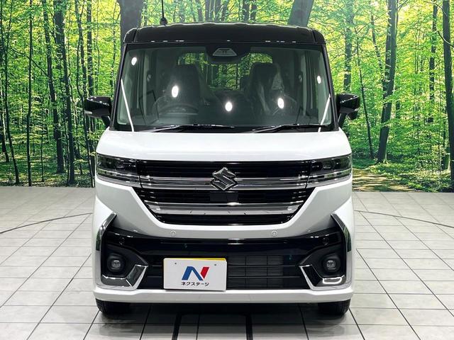 スペーシアカスタム ハイブリッドXS 届出済未使用車 両側電動スライドドア 前席シートヒーター 電動パーキングブレーキ ステアリングヒーター LEDヘッド アイドリングストップ オートエアコン オートライト スマートキー(54枚目)