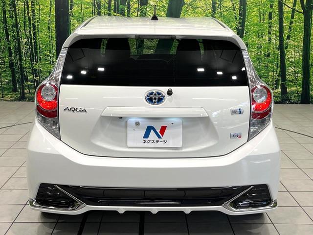 アクア G G’s BIG-X8型ナビ バックカメラ LEDヘッド ETC オートエアコン オートライト ステアリングスイッチ リモコンキー アルミペダル 電動格納ミラー パワーウィンドウ 純正17インチアルミ 禁煙車(15枚目)