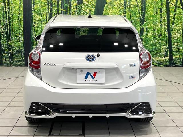 アクア G G’s BIG-X8型ナビ バックカメラ LEDヘッド ETC オートエアコン オートライト ステアリングスイッチ リモコンキー アルミペダル 電動格納ミラー パワーウィンドウ 純正17インチアルミ 禁煙車(58枚目)