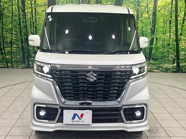 スペーシアカスタム ハイブリッドＸＳターボ　ＳＤナビ　バックカメラ　両側電動スライドドア　デュアルカメラブレーキサポート　シートヒーター　ＬＥＤヘッド　ＥＴＣ　ドライブレコーダー　アイドリングストップ　オートエアコン　スマートキー　禁煙車（14枚目）