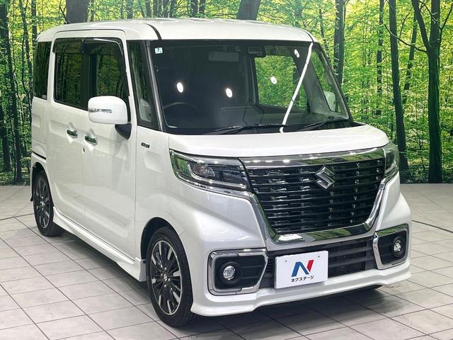 スペーシアカスタム ハイブリッドＸＳターボ　ＳＤナビ　バックカメラ　両側電動スライドドア　デュアルカメラブレーキサポート　シートヒーター　ＬＥＤヘッド　ＥＴＣ　ドライブレコーダー　アイドリングストップ　オートエアコン　スマートキー　禁煙車（16枚目）