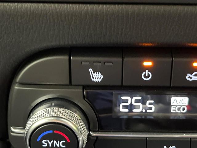 CX-5 25S スポーツアピアランス 10.25型マツダコネクトナビ 360°ビューモニター BOSEサウンド スマートブレーキサポート ブラインドスポットモニター パワーシート パワーバックドア リアシートヒーター 黒革シート 禁煙車(35枚目)