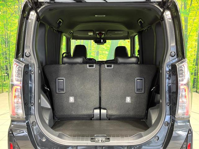 タント カスタムX 純正ディスプレイオーディオ 両側電動スライドドア バックカメラ スマートアシスト 前席シートヒーター スマートキー ハーフレザーシート LEDヘッド&フォグランプ ETC アイドリングストップ 禁煙車(10枚目)