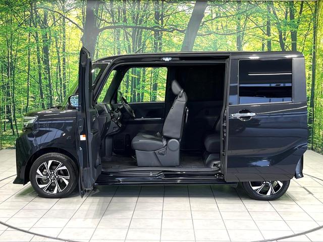 タント カスタムX 純正ディスプレイオーディオ 両側電動スライドドア バックカメラ スマートアシスト 前席シートヒーター スマートキー ハーフレザーシート LEDヘッド&フォグランプ ETC アイドリングストップ 禁煙車(59枚目)