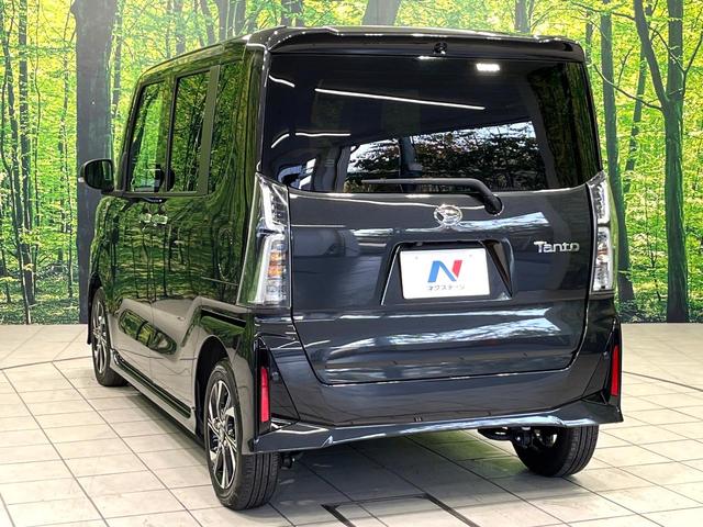 タント カスタムX 純正ディスプレイオーディオ 両側電動スライドドア バックカメラ スマートアシスト 前席シートヒーター スマートキー ハーフレザーシート LEDヘッド&フォグランプ ETC アイドリングストップ 禁煙車(60枚目)