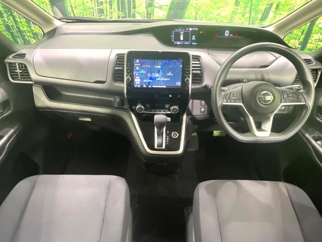 セレナ Ｘ　ＶセレクションＩＩ　純正９型ナビ　アラウンドビューモニター　フリップダウンモニター　インテリジェントエマージェンシーブレーキ　両側電動スライドドア　クルーズコントロール　ドライブレコーダー　ＥＴＣ　スマートキー　禁煙車（2枚目）