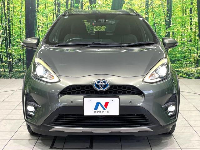 アクア クロスオーバー　グラム　純正ナビ　バックカメラ　セーフティセンス　スマートキー　前席シートヒーター　ＬＥＤヘッドランプ　オートライト　ＥＴＣ　ドライブレコーダー　ハーフレザーシート　ステアリングスイッチ　禁煙車（14枚目）